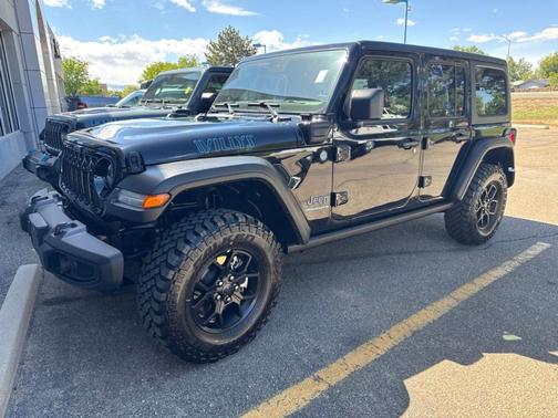 Black Clearcoat 2025 Jeep Wrangler 4xe Sport