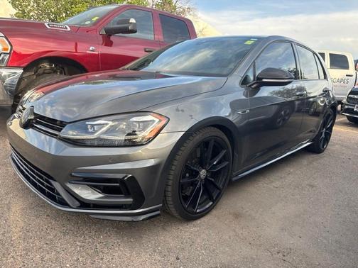 Indium Gray Metallic 2019 Volkswagen Golf R 2.0T w/DCC & Navigation