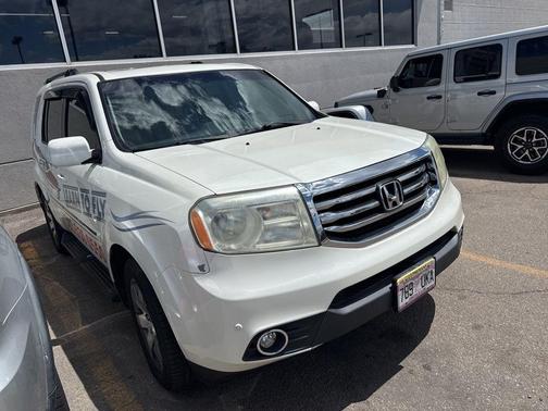 Taffeta White 2015 Honda Pilot Touring