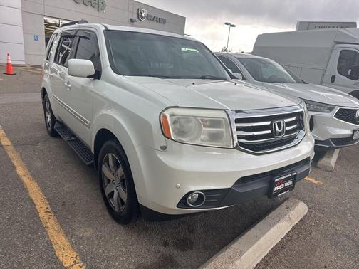 Taffeta White 2015 Honda Pilot Touring