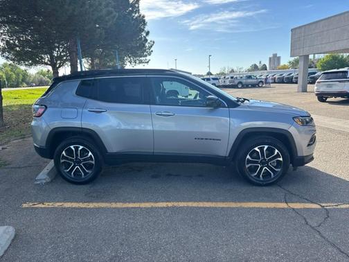 Billet Silver Metallic Clearcoat 2023 Jeep Compass Limited