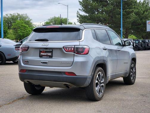 Billet Silver Metallic Clearcoat 2023 Jeep Compass Limited