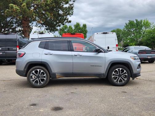 Billet Silver Metallic Clearcoat 2023 Jeep Compass Limited