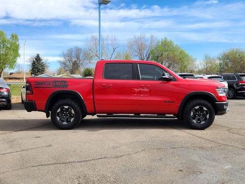 Flame Red Clearcoat 2020 RAM 1500 Rebel