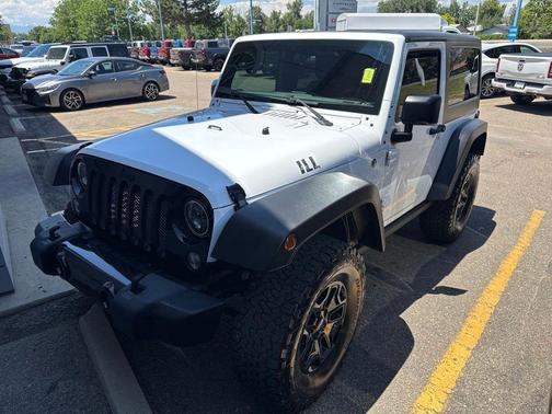 Bright White Clearcoat 2015 Jeep Wrangler Sport