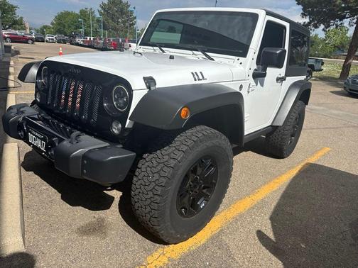 Bright White Clearcoat 2015 Jeep Wrangler Sport