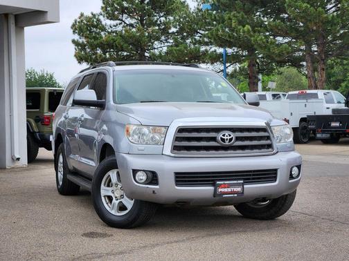 Silver Sky Metallic 2011 Toyota Sequoia SR5
