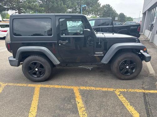 Black Clearcoat 2012 Jeep Wrangler Sport