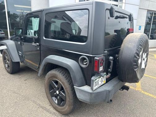 Black Clearcoat 2012 Jeep Wrangler Sport