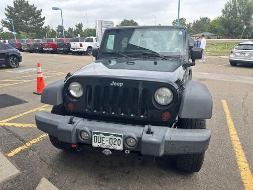 Black Clearcoat 2012 Jeep Wrangler Sport