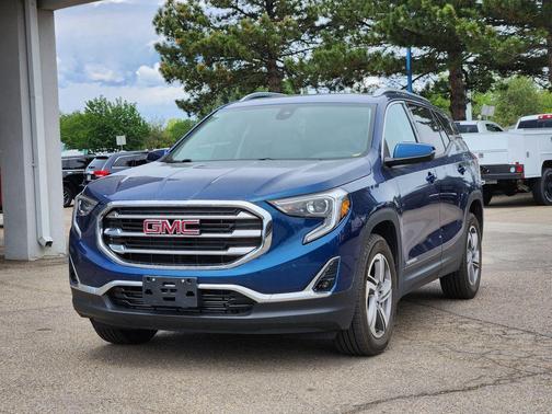 Blue Emerald Metallic 2020 GMC Terrain SLT