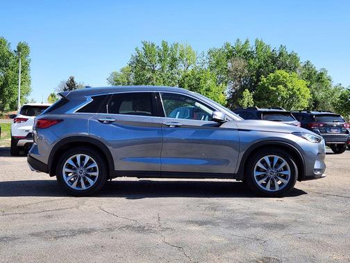 Graphite Shadow 2022 INFINITI QX50 Luxe