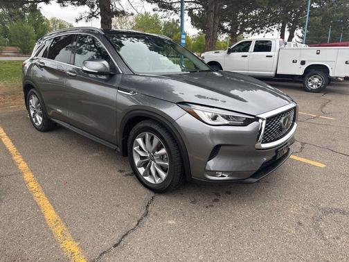 Graphite Shadow 2022 INFINITI QX50 Luxe