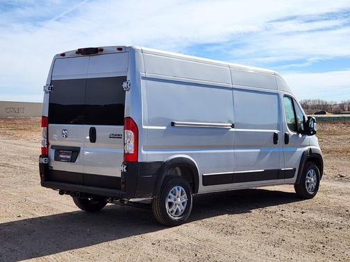 Bright Silver Clearcoat Metallic 2026 RAM ProMaster 2500 High Roof