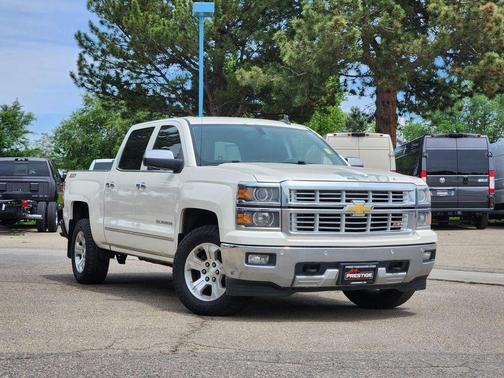 White Diamond Clearcoat 2015 Chevrolet Silverado 1500 LTZ