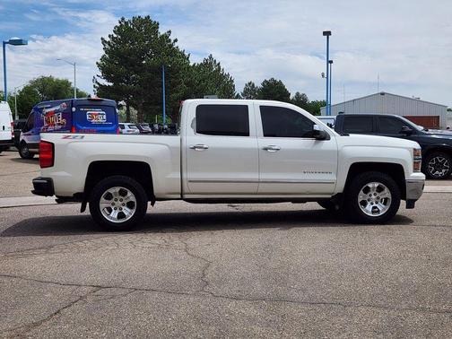 White Diamond Clearcoat 2015 Chevrolet Silverado 1500 LTZ