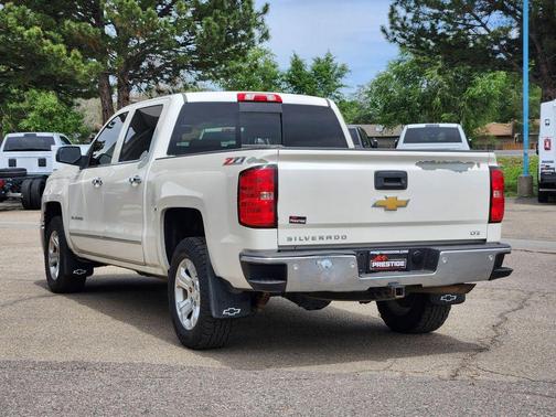 White Diamond Clearcoat 2015 Chevrolet Silverado 1500 LTZ