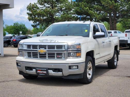 White Diamond Clearcoat 2015 Chevrolet Silverado 1500 LTZ