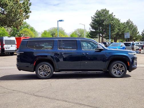 Fathom Blue Pearlcoat 2026 Jeep Grand Wagoneer L Base