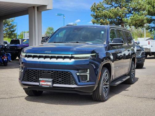 Fathom Blue Pearlcoat 2026 Jeep Grand Wagoneer L Base
