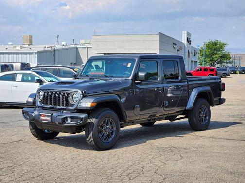Granite Crystal Clearcoat Metallic 2025 Jeep Gladiator Sport