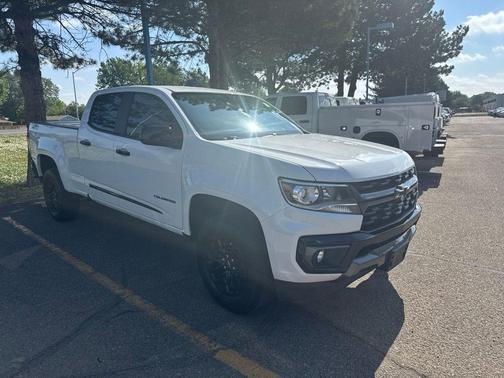 Summit White 2022 Chevrolet Colorado Z71
