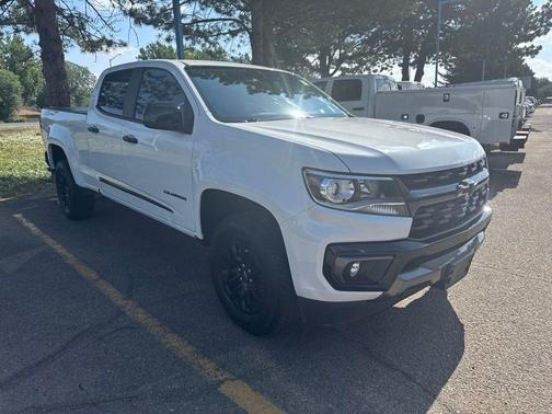 Summit White 2022 Chevrolet Colorado Z71