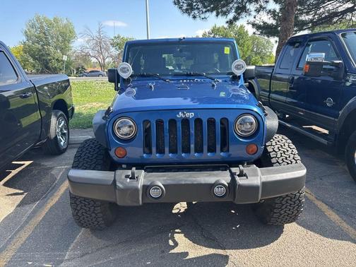 Deep Water Blue Pearlcoat 2010 Jeep Wrangler Unlimited Sport