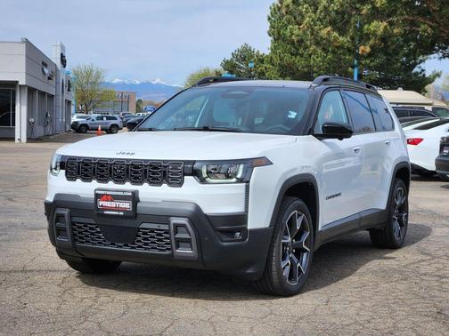 Bright White Clearcoat 2026 Jeep Cherokee Overland