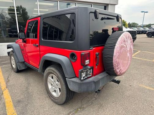 Firecracker Red Clearcoat 2017 Jeep Wrangler Sport