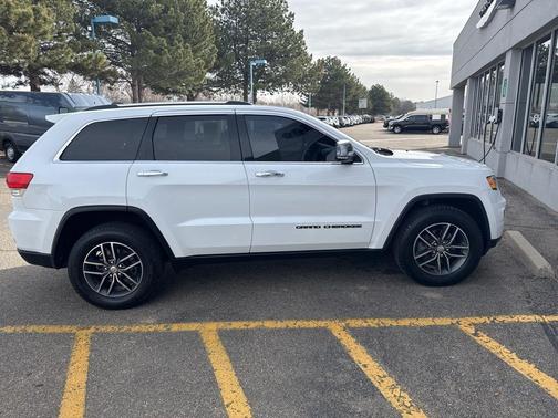 Bright White Clearcoat 2017 Jeep Grand Cherokee Limited