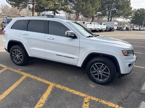 Bright White Clearcoat 2017 Jeep Grand Cherokee Limited