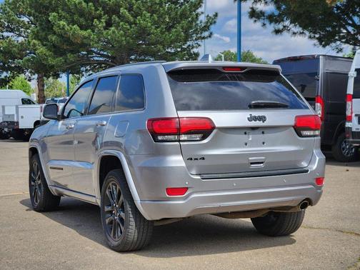 Billet Silver Metallic Clearcoat 2018 Jeep Grand Cherokee Altitude