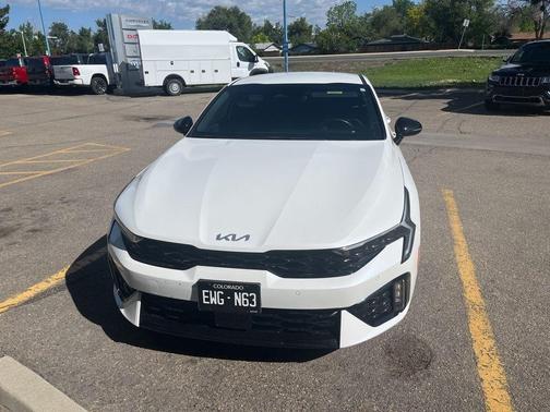 Snow White Pearl 2025 Kia K5 GT-Line