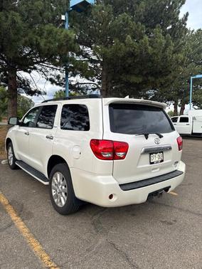 Blizzard Pearl 2016 Toyota Sequoia Platinum