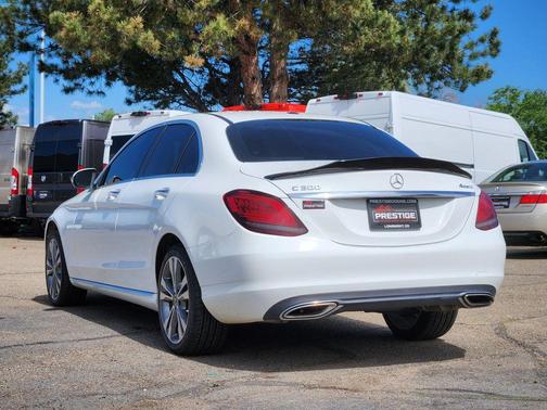 White 2019 Mercedes-Benz C-Class C 300 4MATIC