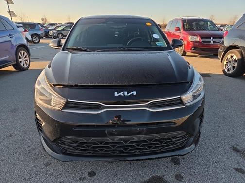 Aurora Black 2022 Kia Rio S