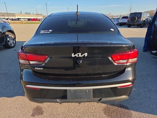 Aurora Black 2022 Kia Rio S