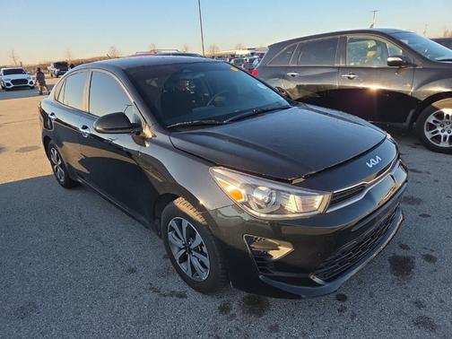 Aurora Black 2022 Kia Rio S