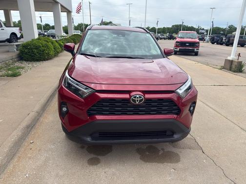 Ruby Flare Pearl 2025 Toyota RAV4 XLE Premium