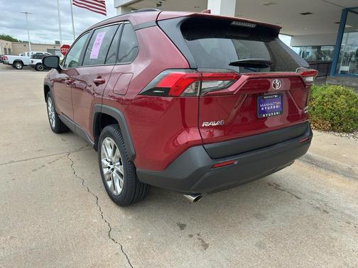 Ruby Flare Pearl 2025 Toyota RAV4 XLE Premium