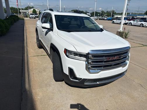 Summit White 2023 GMC Acadia AWD SLT