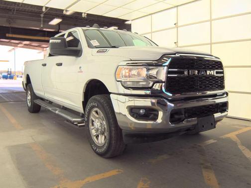 Bright White Clearcoat 2024 RAM 2500 Tradesman Crew Cab 4x4 8' Box