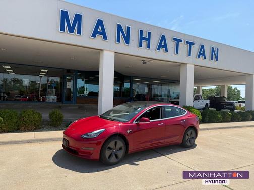 Red Multi-Coat 2019 Tesla Model 3 Standard Range Plus