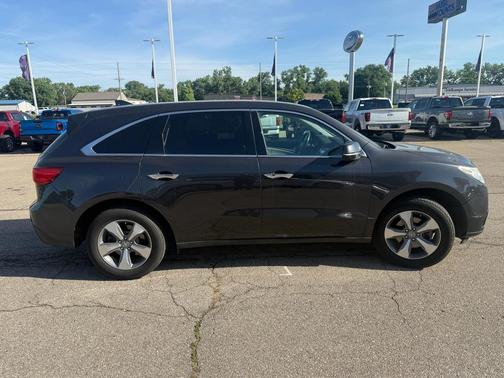 Crystal Black Pearl 2014 Acura MDX 3.5L