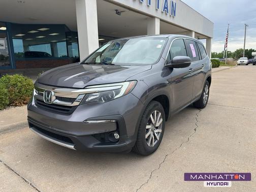 Modern Steel Metallic 2021 Honda Pilot 2WD EX-L