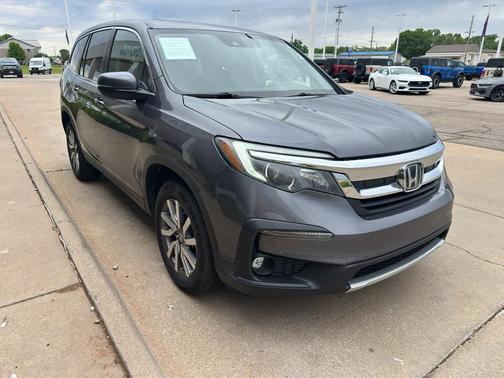 Modern Steel Metallic 2021 Honda Pilot 2WD EX-L