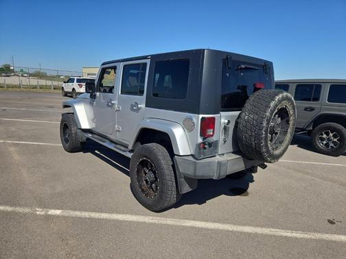 Bright Silver Metallic Clearcoat/Black Hard Top 2007 Jeep Wrangler Unlimited Sahara