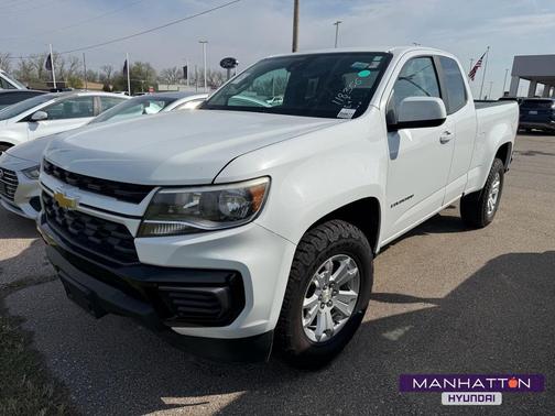 Summit White 2022 Chevrolet Colorado LT