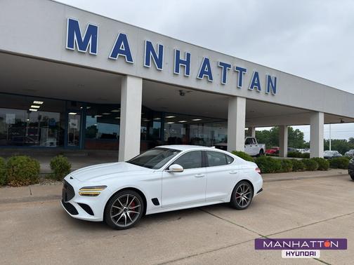 Alta White 2025 Genesis G70 2.5T RWD